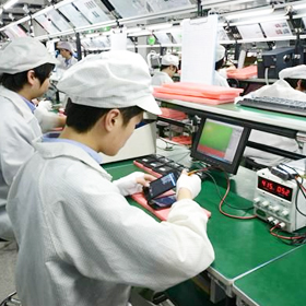 Force test in production line 